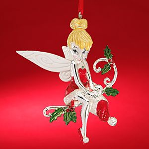 ''Santa's Little Helper'' Tinker Bell Ornament by Lenox