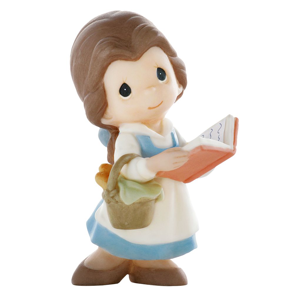 ''We're Always on the Same Page'' Belle Figurine by Precious Moments