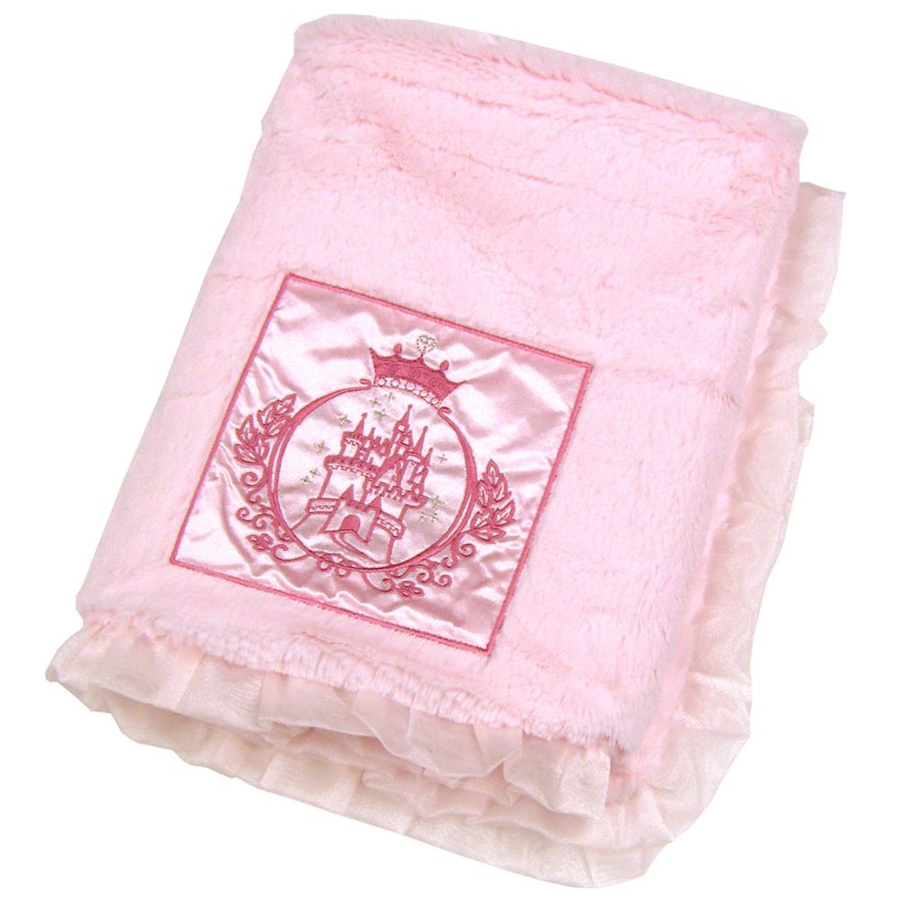 Little Disney Princess Cuddle Plush Blanket for Infants