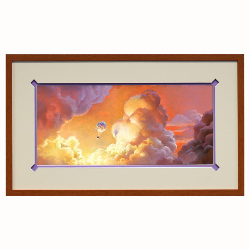 ''Adrift in the Clouds'' Up Giclée