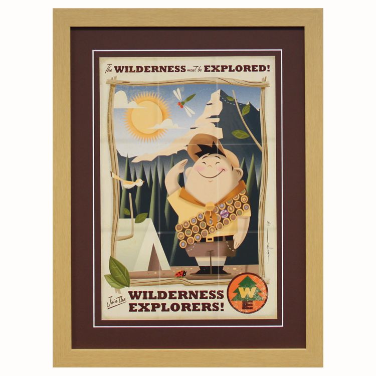 Up ''The Wilderness Must be Explored'' Russell Giclée