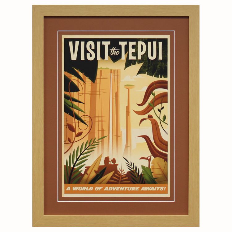 ''Visit the Tepui'' Up Giclée