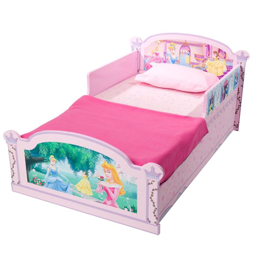 Disney Princess Wooden Bed for Toddlers