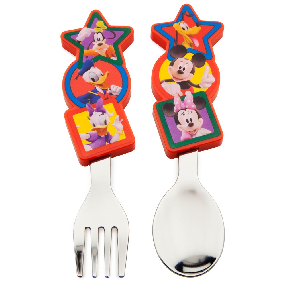 Mickey Mouse Clubhouse Flatware Set -- 2-Pc.