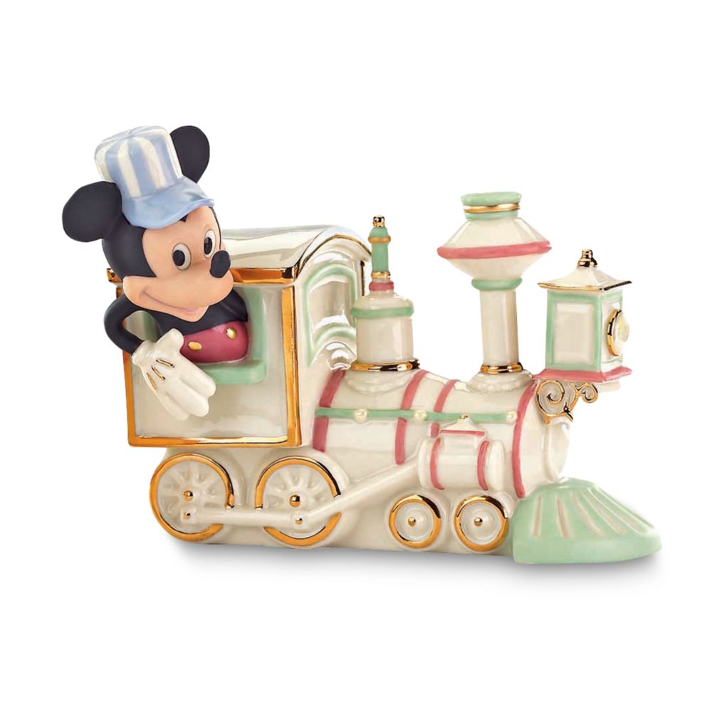 ''All-Aboard'' Mickey Mouse Figurine by Lenox