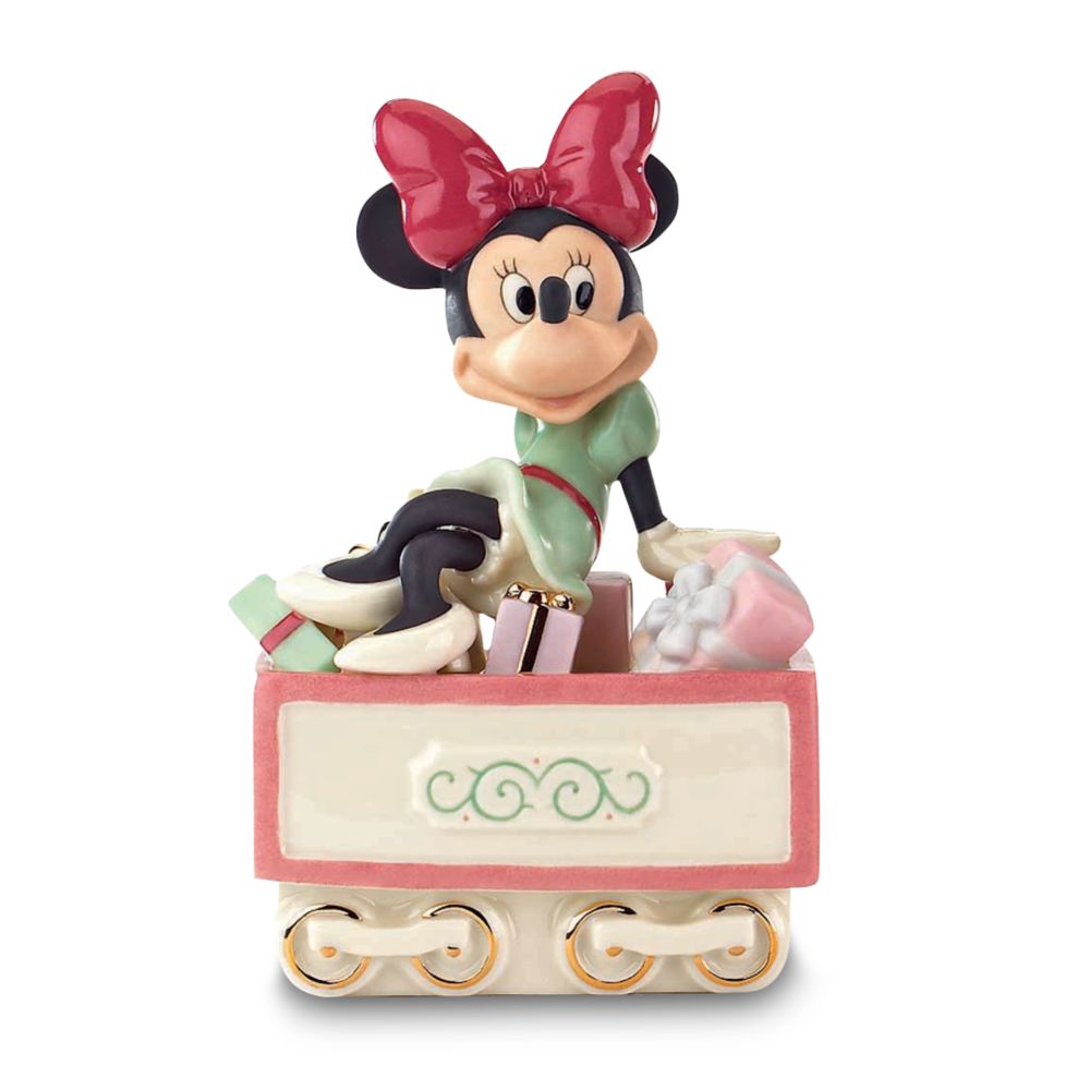 ''Minnie's Christmas Car'' Minnie Mouse Figurine by Lenox