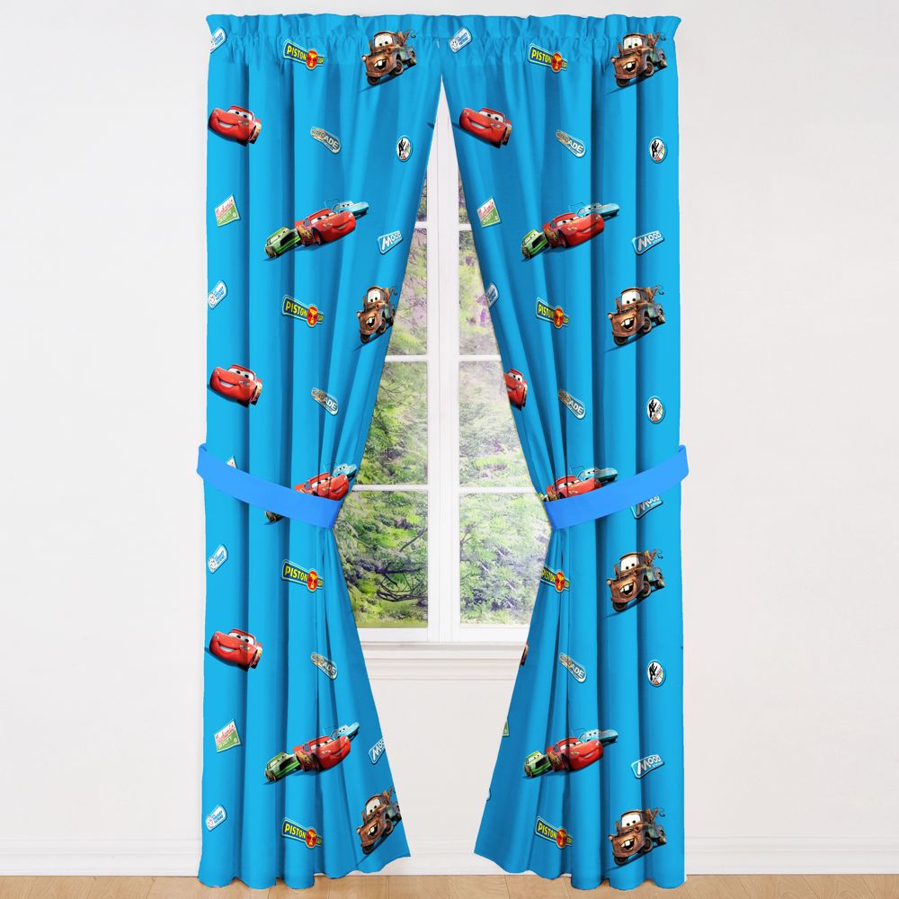 Racing Disney Cars Curtains