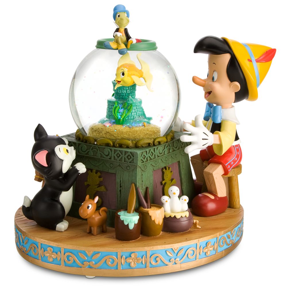 Fishbowl Pinocchio Snowglobe