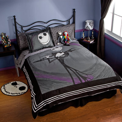Christmas Bedding Comforters on Jack Skellington Duvet Cover   Nightmare Before Christmas Boutqiue