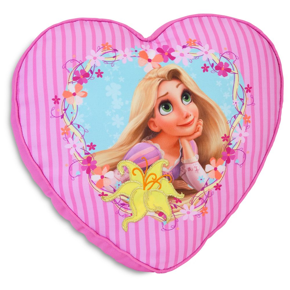 Decorative Tangled Rapunzel Pillow for Girls Rooms - Heart