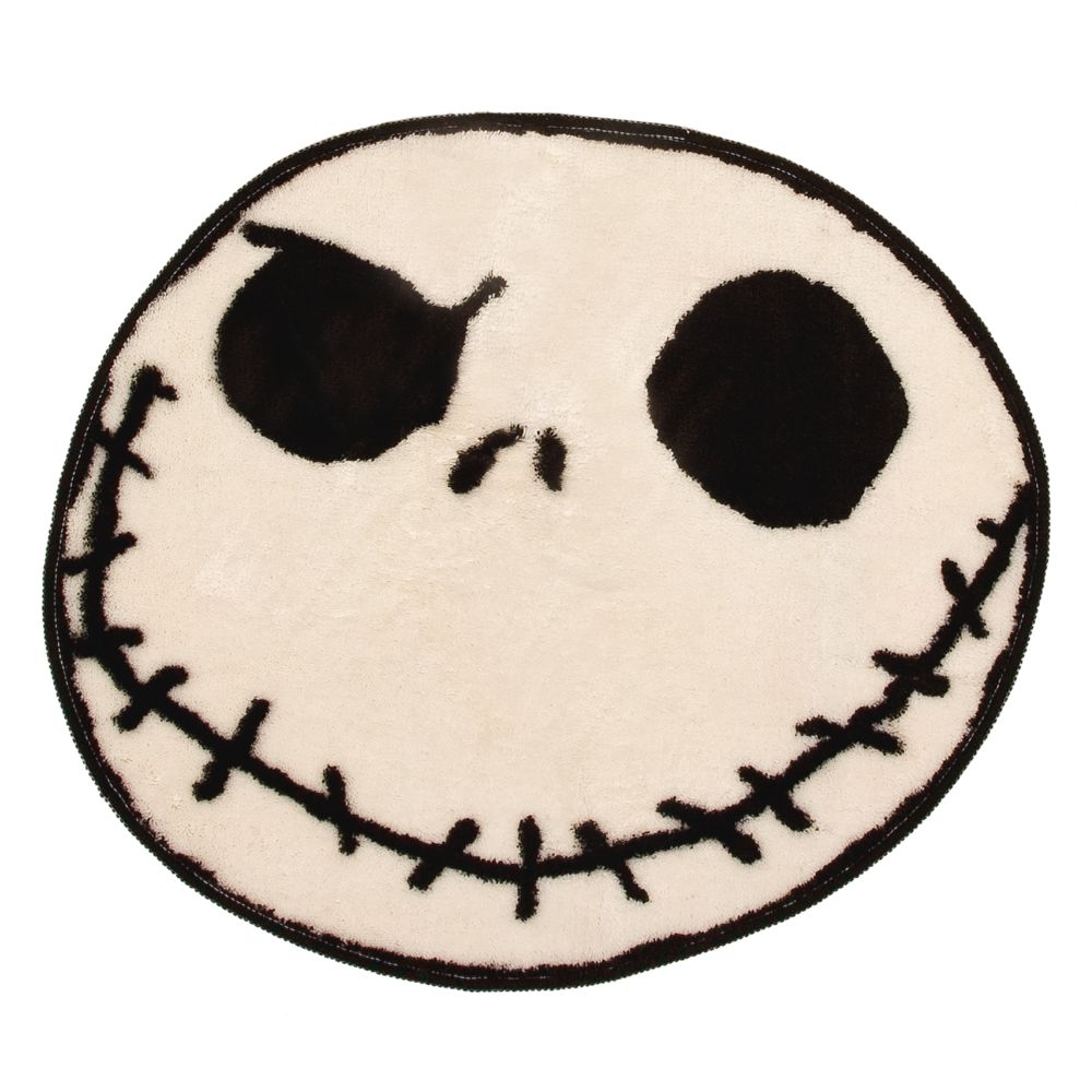 Products>Home & Decor>Bed & Bath>Bath Accessories> - Jack Skellington Bath Rug: Sizes 