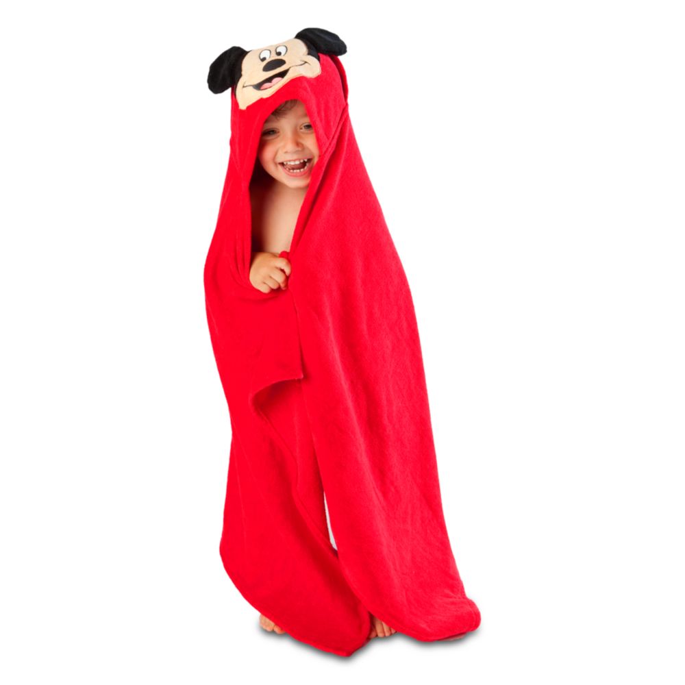 Hooded Mickey Mouse Towel