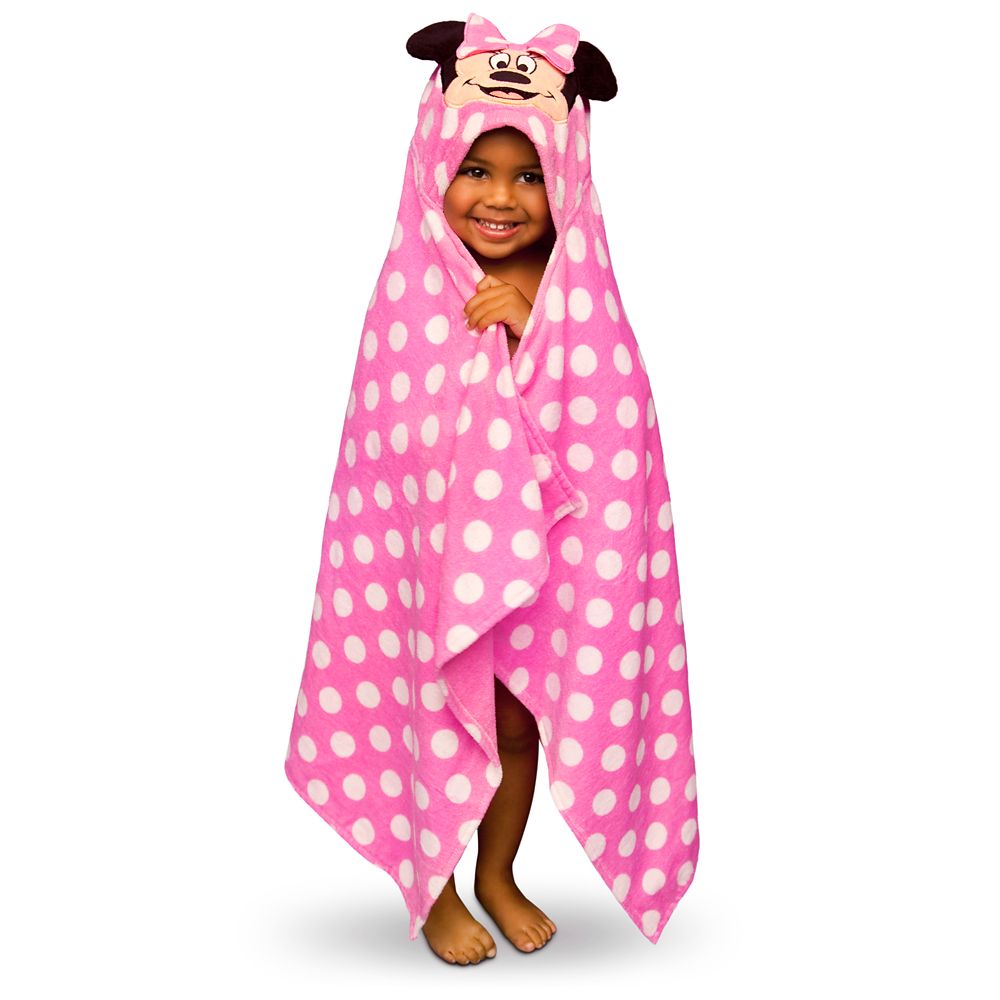 Hooded Minnie Mouse Towel