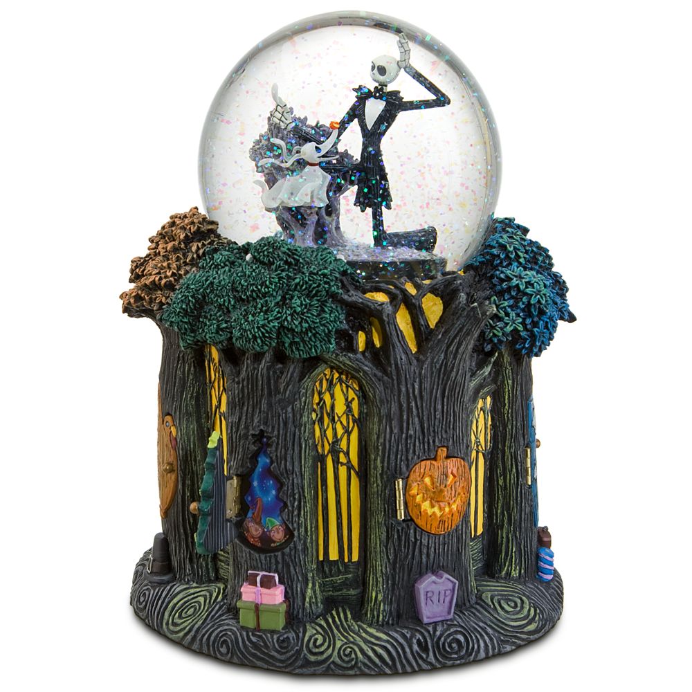 Products>Pins, Art & Collectibles>Collectibles>Snowglobes>Snowglobes (Full Size)> - Happy Everything Jack Skellington Snowglobe: Sizes 