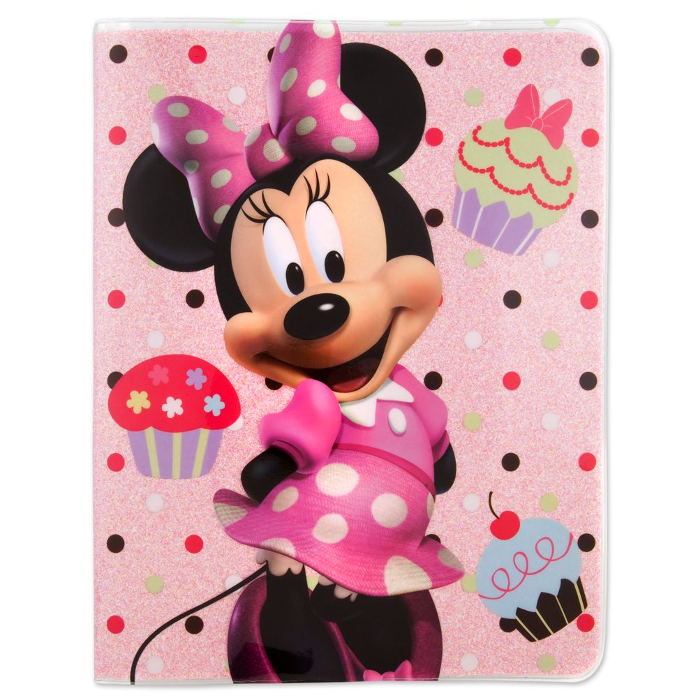 Glitter Minnie Mouse Notebook