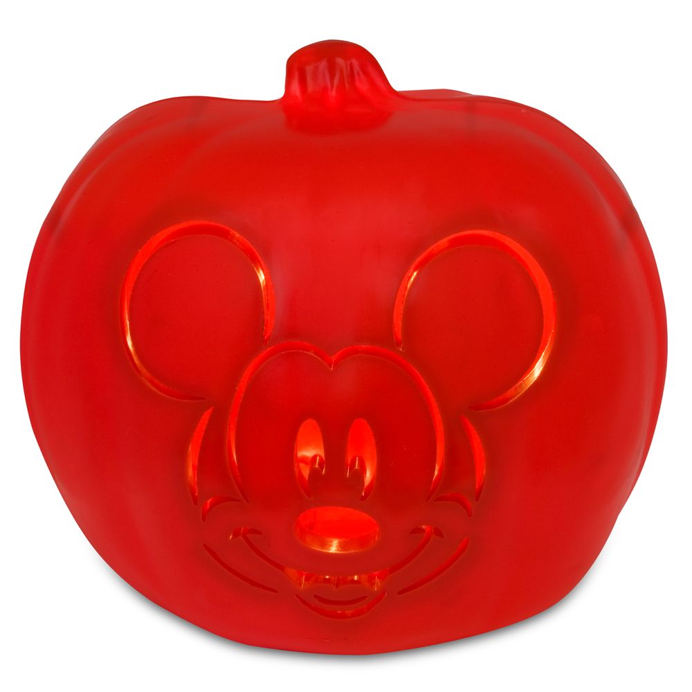 Light-Up Mickey Mouse Jack-O'-Lantern