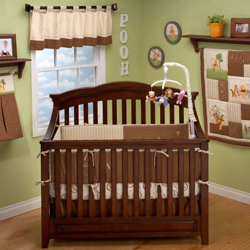 Day in the Park Winnie the Pooh Bedding Set for Infants -- 4-Pc.
