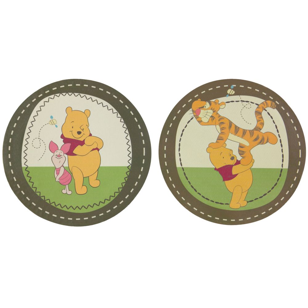Day in the Park Winnie the Pooh Wall Art -- 2-Pc.