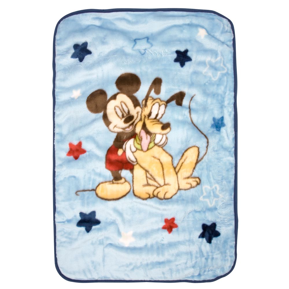 Mickey Mouse Transportation Luxury Plush Throw