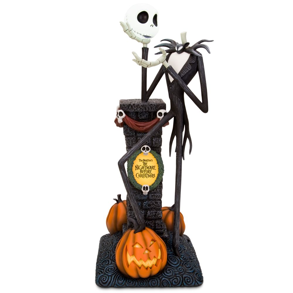 Products>Pins, Art & Collectibles>Collectibles>Figurines & Big Figures> - Light-Up Jack Skellington Big Figurine: Sizes 