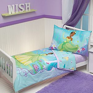 The Princess and the Frog Bedding Set for Toddlers -- 4-Pc. The Princess and the Frog Bedding Set for Toddlers -- 4-Pc.