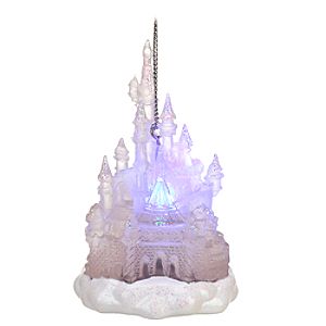 Light-Up Disney Castle Ornament