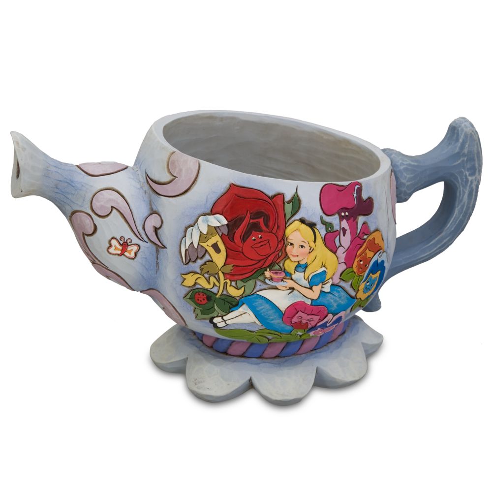 Alice in Wonderland Teapot Planter by Jim Shore
