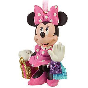 Shopping Minnie Mouse Ornament