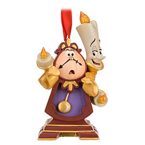 Cogsworth and Lumiere Ornament