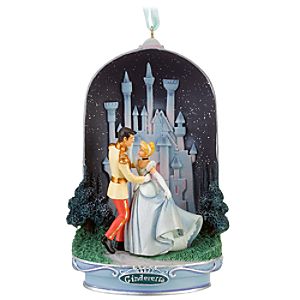 Light-Up Prince Charming and Cinderella Ornament