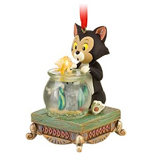 Cleo and Figaro Pinocchio Ornament