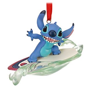 Surfing Stitch Ornament