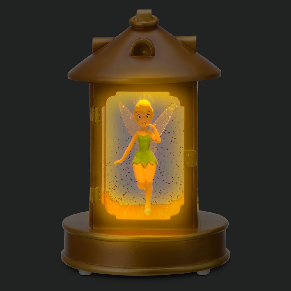 tinkerbell in lantern figurine