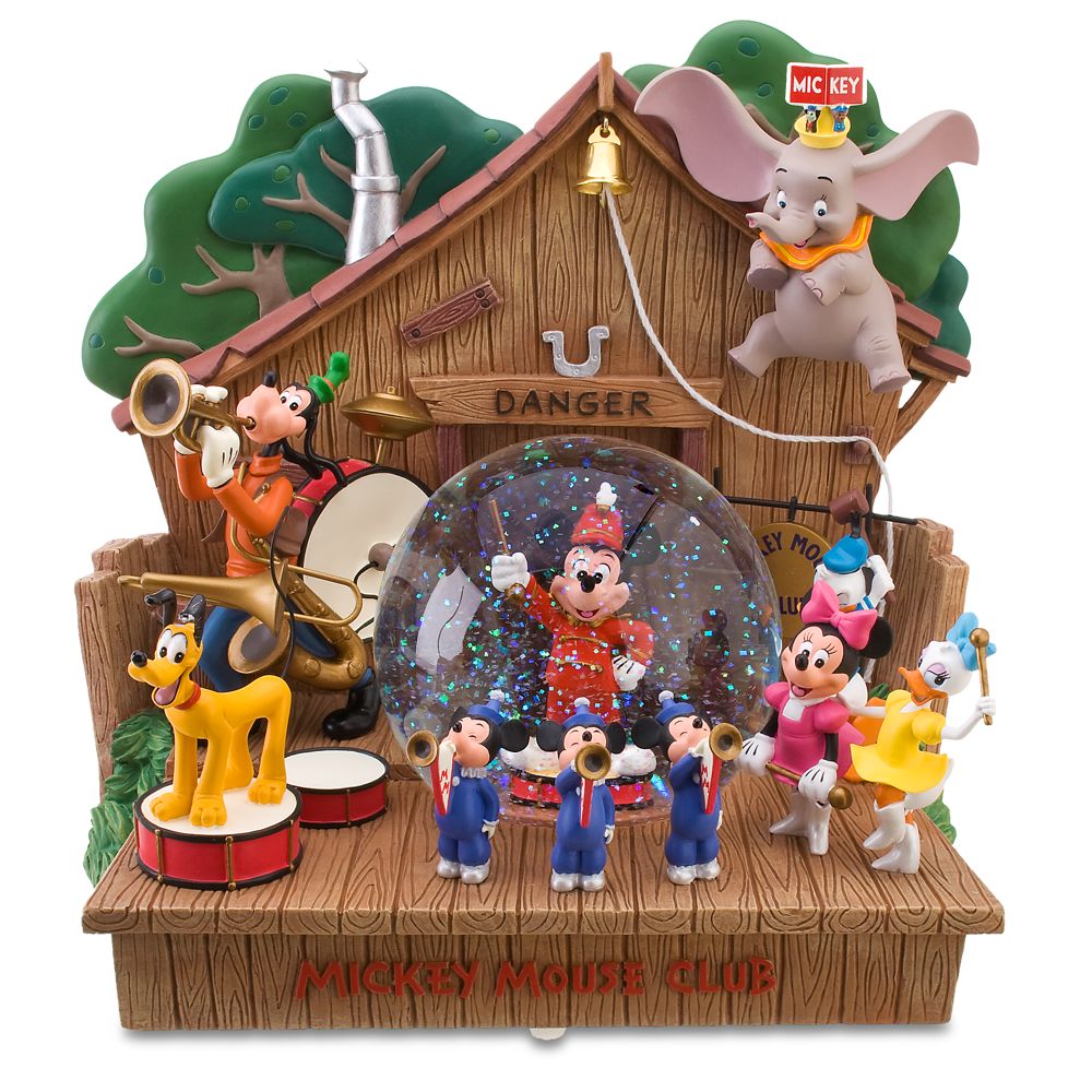 Musical The Mickey Mouse Club Snowglobe