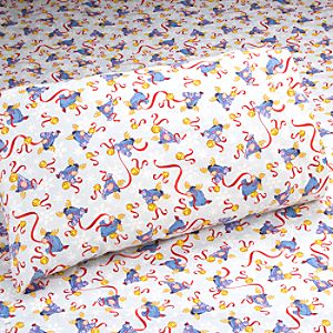 Eeyore Flannel Sheet Set