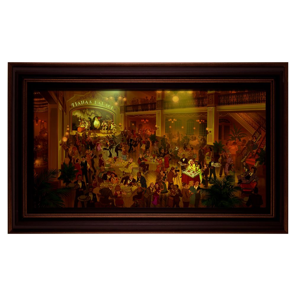 Tiana's Palace The Princess and the Frog LE Giclee on Canvas
