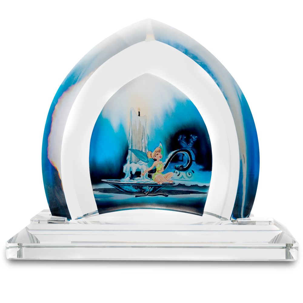 Castle Window ''Mischievous'' Tinker Bell Fine Art Glass Sculpture
