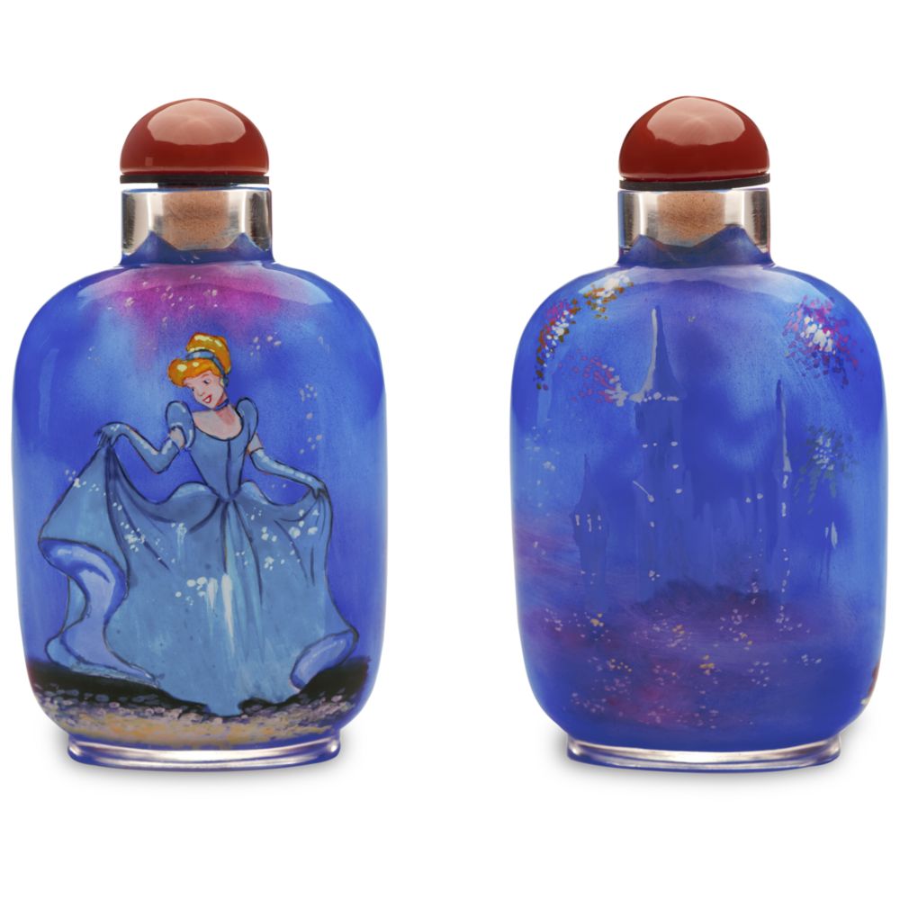 ''Magic Hour'' Cinderella Fine Art Glass Bottle