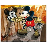 BLOC28 ''Mickey da Vinci'' Mickey Mouse Gicl&eacute;e on Canvas -- Gallery Wrapped