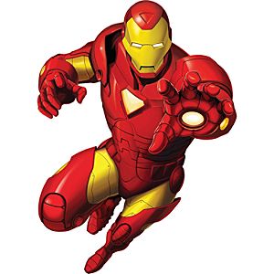 Iron Man Wall Graphic Set by Fathead -- 7-Pc.