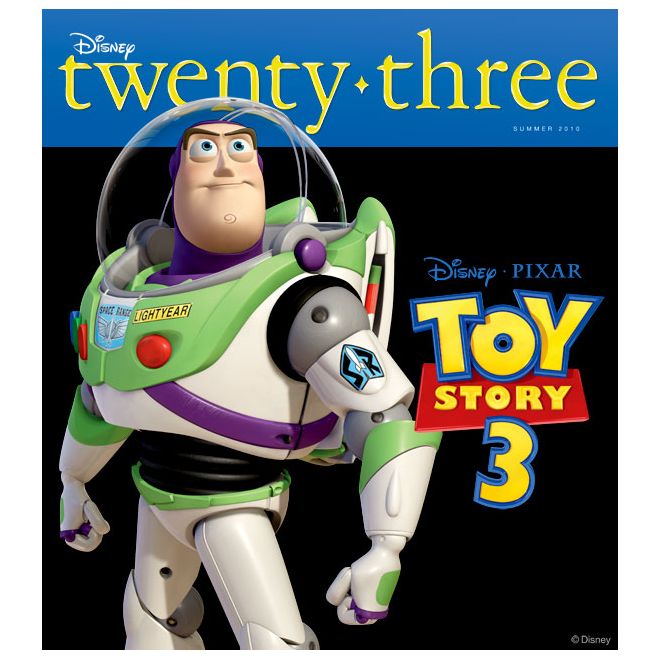 D23 Disney twenty-three Summer 2010 Magazine -- Buzz Lightyear Cover