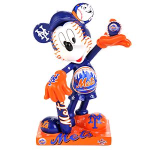 New York Mets 2010 All-Star Game Mickey Mouse Figurine - 7 1/2