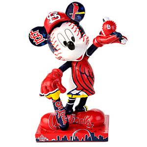 St. Louis Cardinals 2010 All-Star Game Mickey Mouse Figurine - 7 1/2
