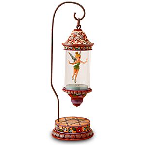 Light-Up Tinker Bell in Lantern Figurine by Jim Shore