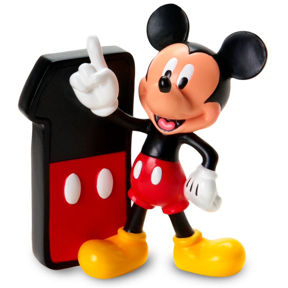 Number 1 Mickey Mouse Figurine