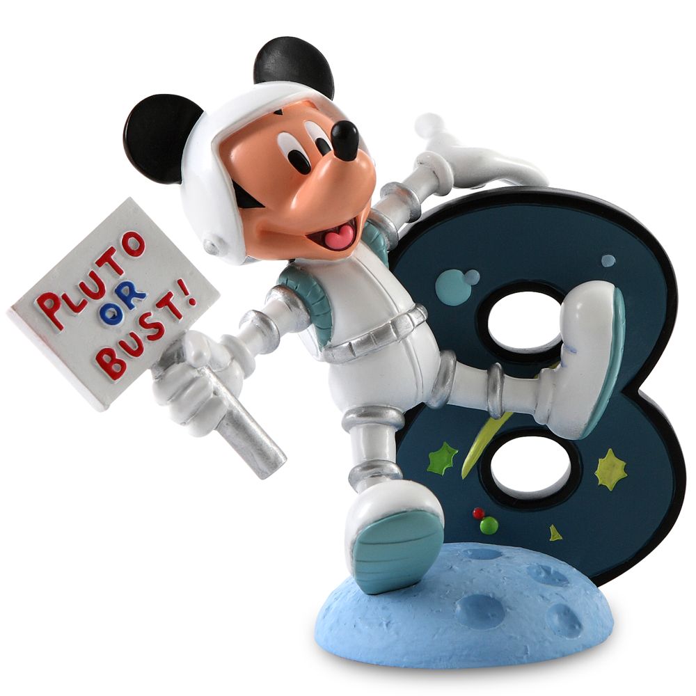 Number 8 Mickey Mouse Figurine