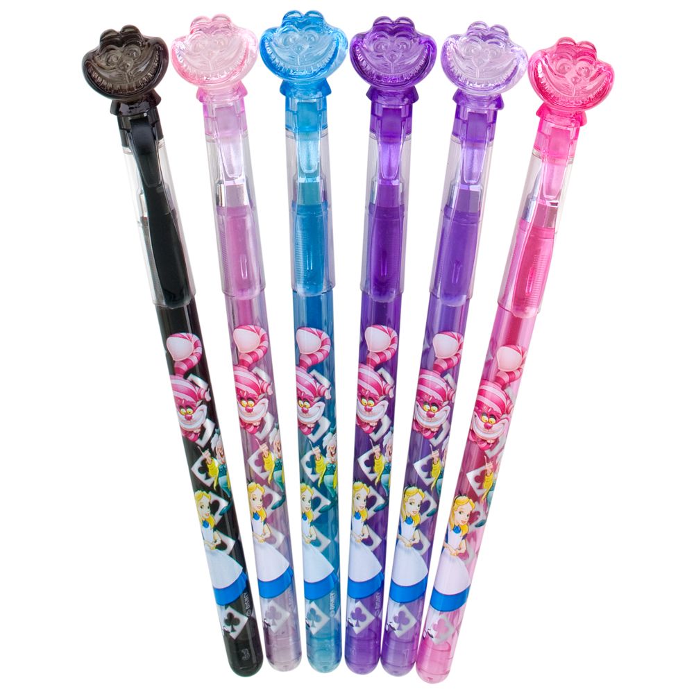 Alice in Wonderland Pen Set -- 6-Pc.