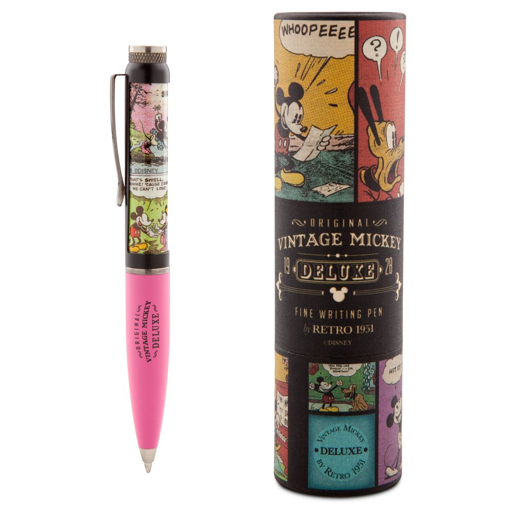 Deluxe Vintage Mickey Mouse Pen -- Romance
