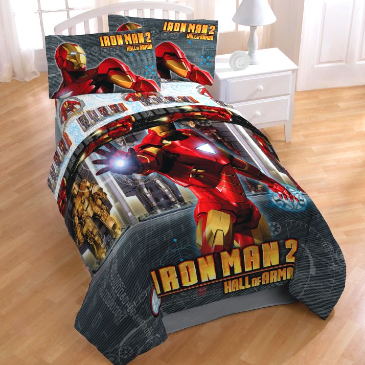 Hall of Armor Iron Man 2 Comforter -- Twin
