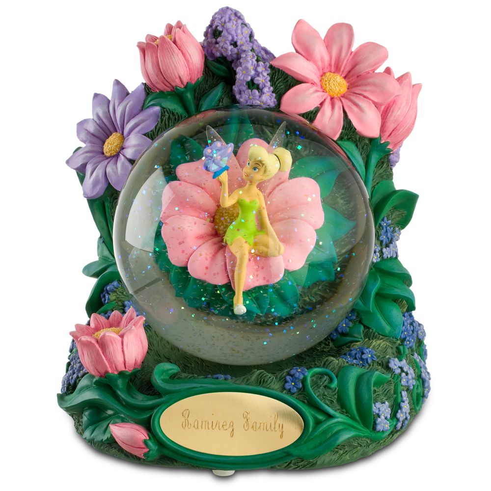 Personalized Tinker Bell Snowglobe